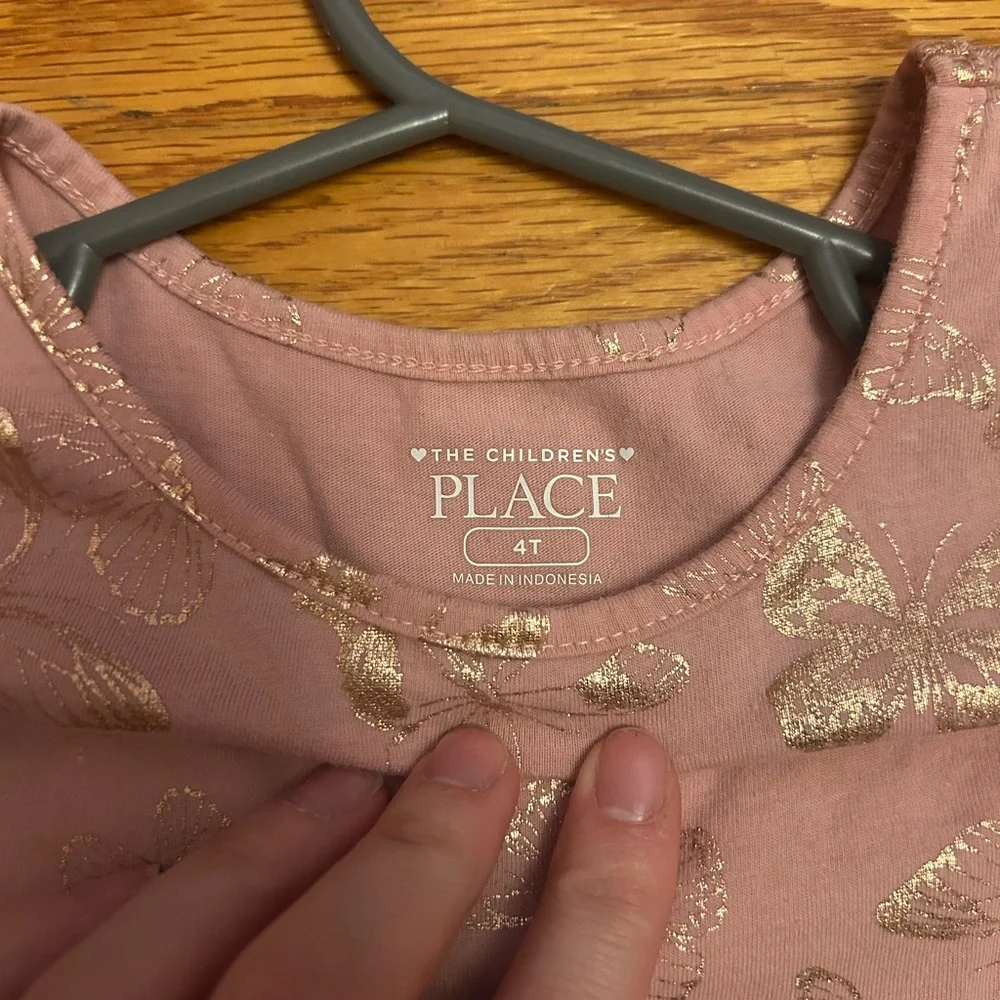 The Children's Place Pink Butterfly Dress